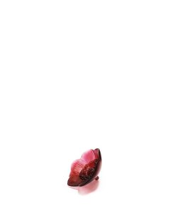 Anemone red lalique