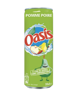 Oasis Pomme poire 24 Canettes 33cL