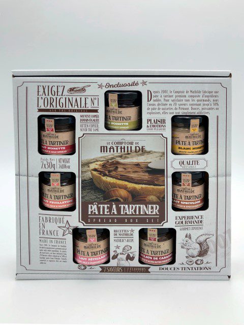 Coffret semainier pâtes à tartiner