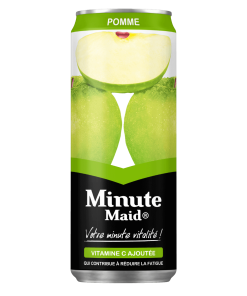 Minute Maid Pomme 24 Canettes 33cL