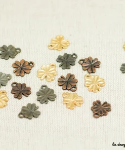 Perle Amulette trèfle | Perle 14 mm