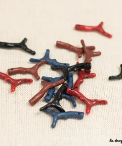 Perle Façon coraux 30 mm | Fabriqué en UE – 30 x 18 mm