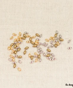 Perle Pratique olivette | Perle 4,5×2,5 mm