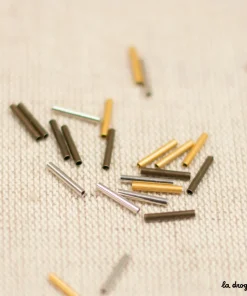 Perle Tube laiton 10 mm | Perle 10 x 1,5 mm