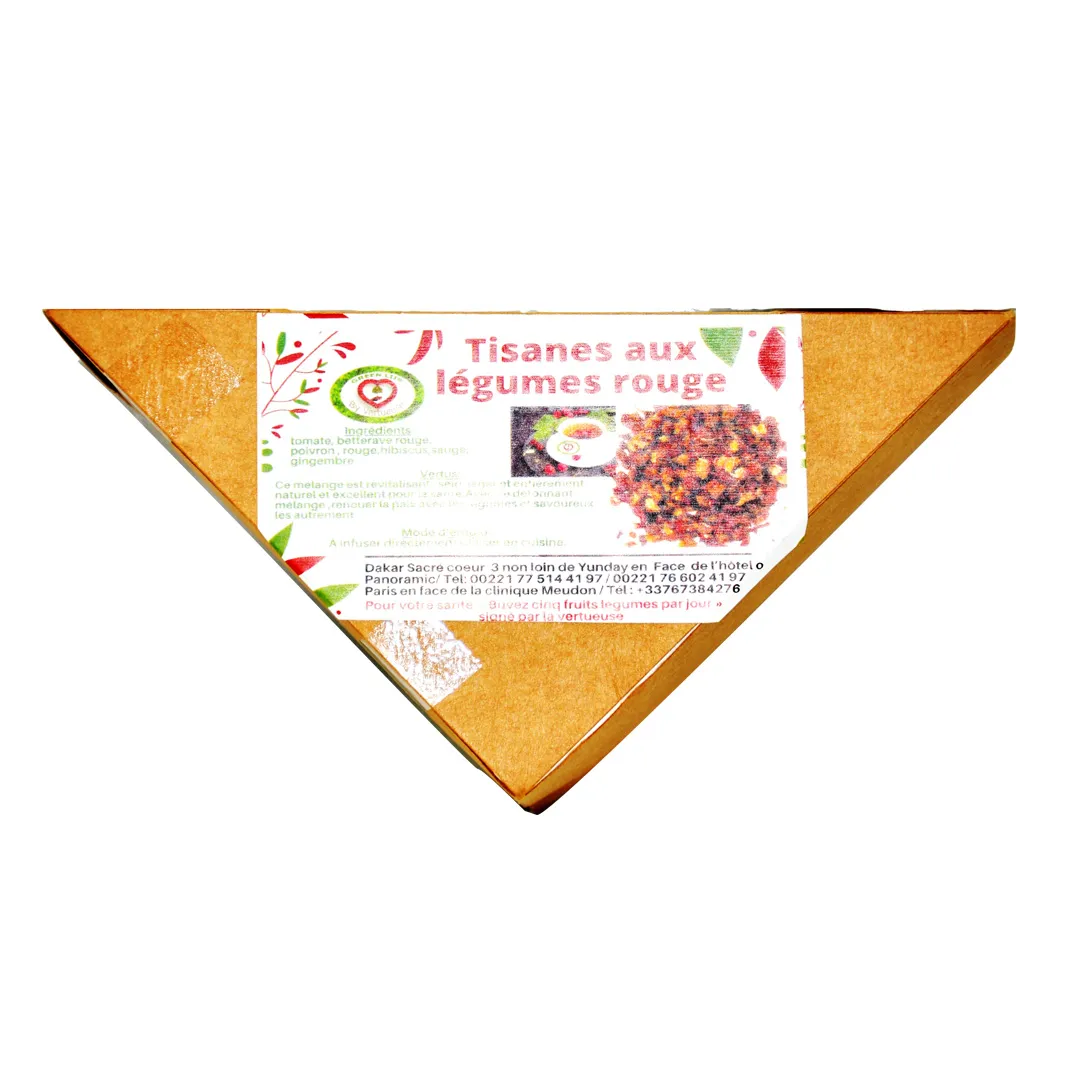 TISANE AUX LEGUMES ROUGES/BOITE/10 DOSETTES – Bild 2