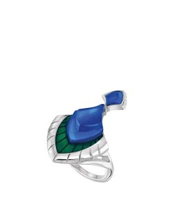 Bague paon lalique