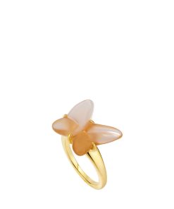 Butterfly ring lalique