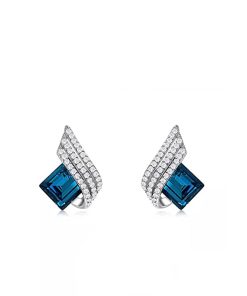 Boucles d&rsquo;oreilles éclat d&rsquo;azur