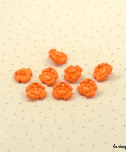 Bouton Ces bêtes crabe 16 mm