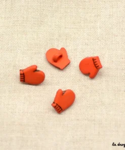 Bouton Grand nord : moufle 12 mm