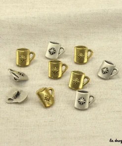 Bouton Tea-Time bock 14 mm