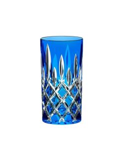 Blue Laudon cocktail highball Riedel
