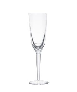 Clear oxymore champagne flute saint-louis
