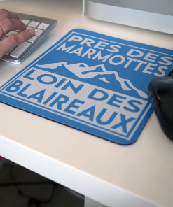 Tapis de souris Savoie Près des marmottes